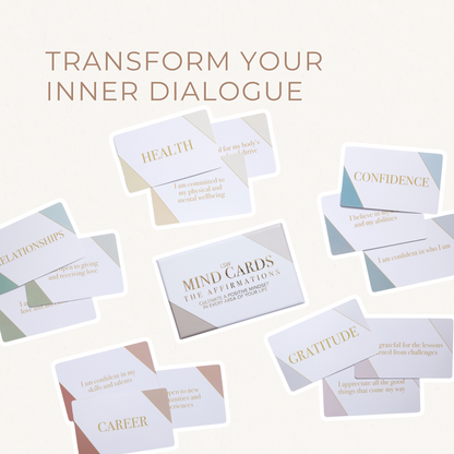 Mind Cards: The Affirmations | 50-Card Mindfulness & Positivity Deck