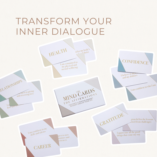 Mind Cards: The Affirmations | 50-Card Mindfulness & Positivity Deck