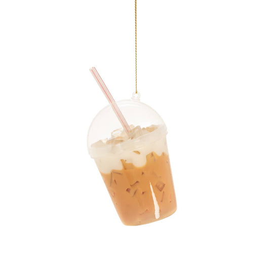 Iced Coffee Shaped Bauble | Modern Christmas Decoration