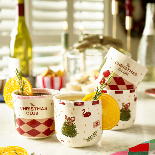 A Lucky Christmas Cup | Illustrated Christmas Mug