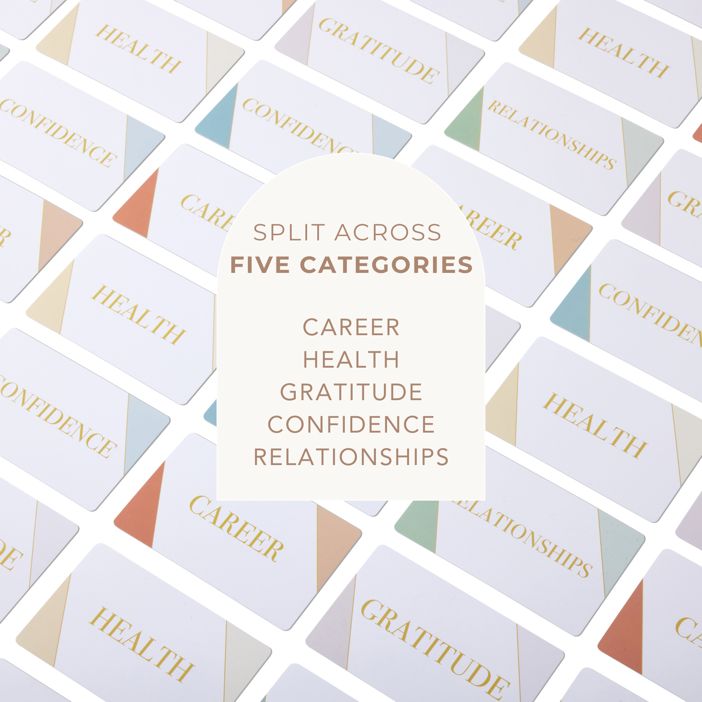 Mind Cards: The Affirmations | 50-Card Mindfulness & Positivity Deck