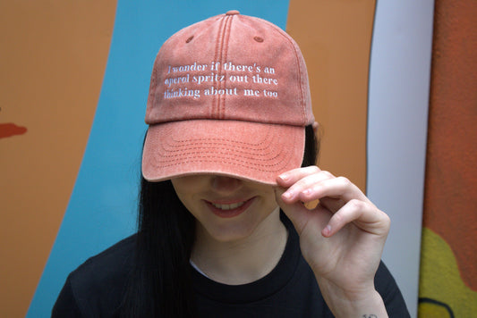 Embroidered Aperol Spritz Cap | Funny Summer Cap