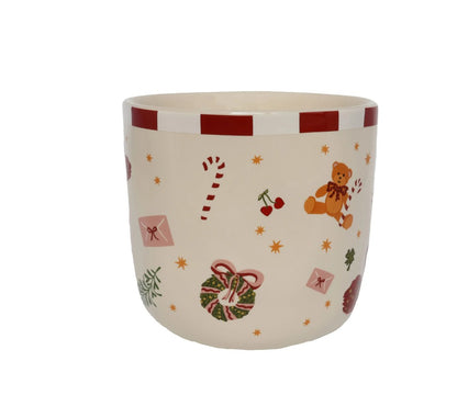 A Lucky Christmas Cup | Illustrated Christmas Mug