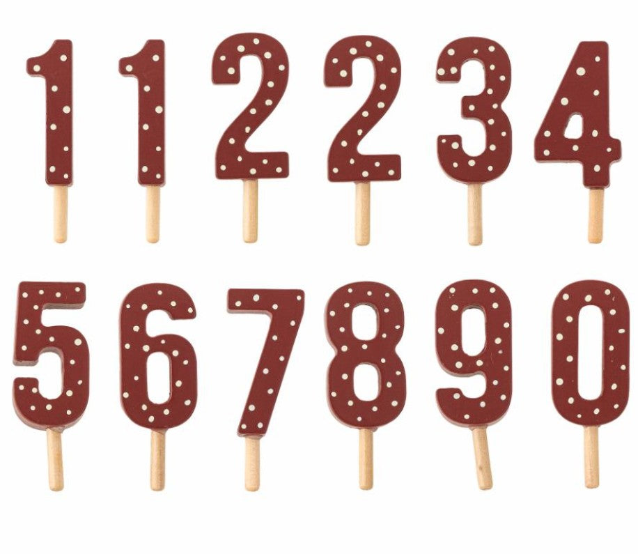 Christmas Advent Calendar Candle Holder Train | FSC® Certified Wooden Decoration