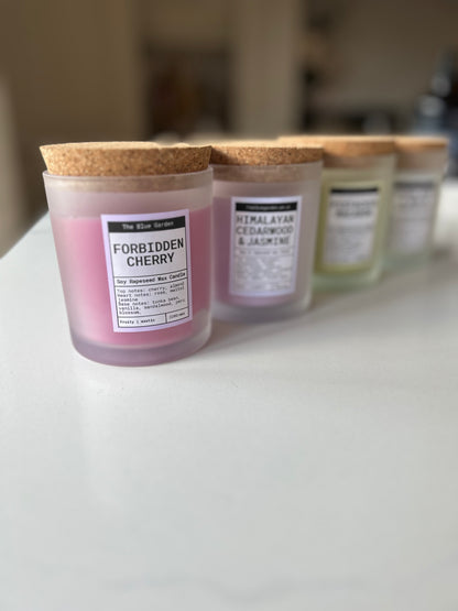 Forbidden Cherry Candle | Hand-Poured Soy & Rapeseed Wax