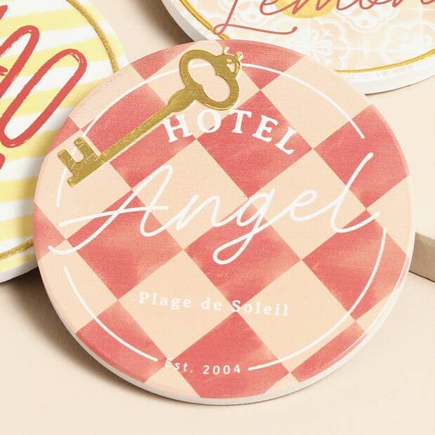 Amalfi coast Ciao Bella coasters | Drink accessories