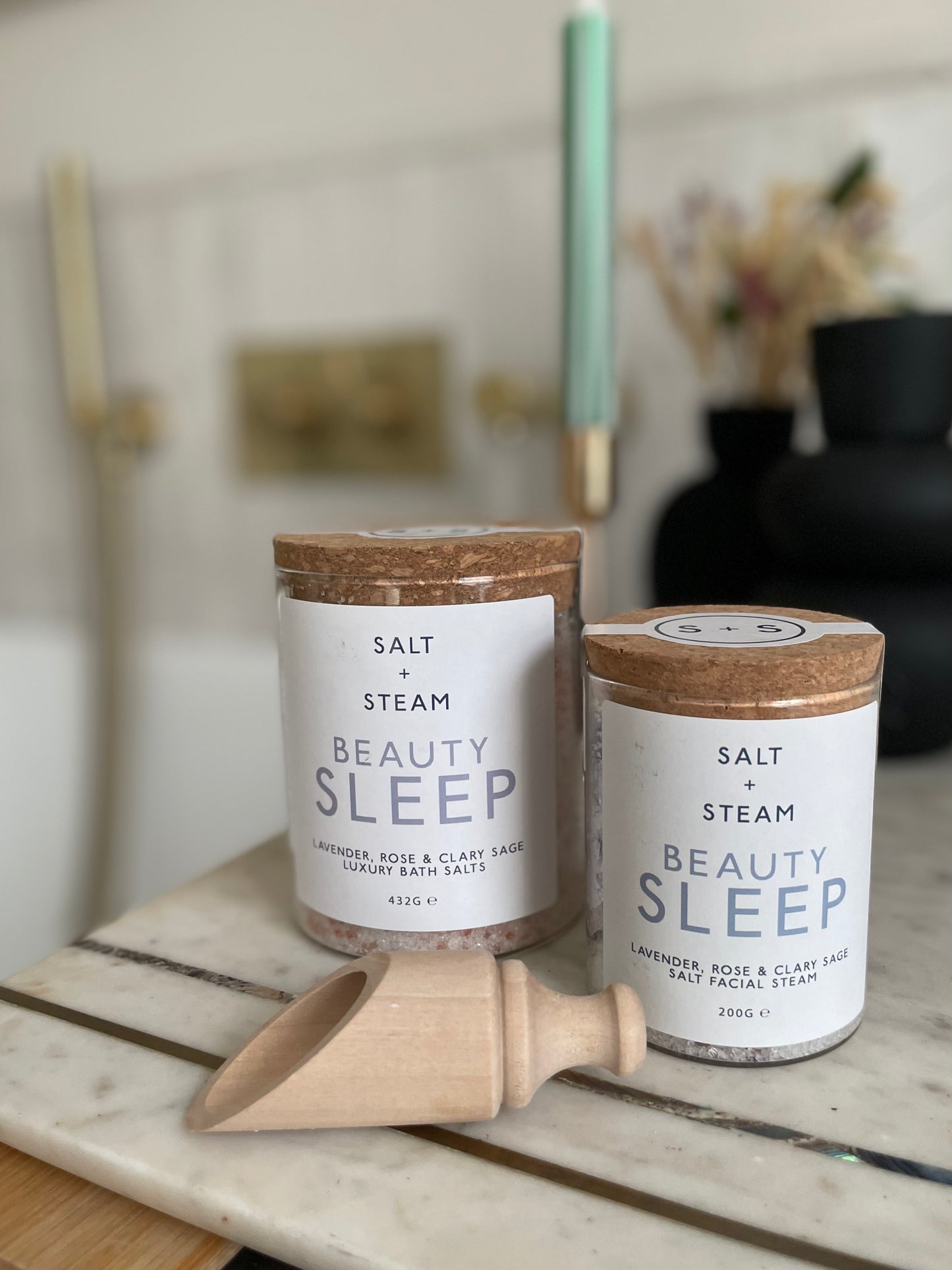 Bath salts - Lavender, Rose & Clary Sage - Beauty Sleep