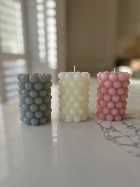 Bubble candle