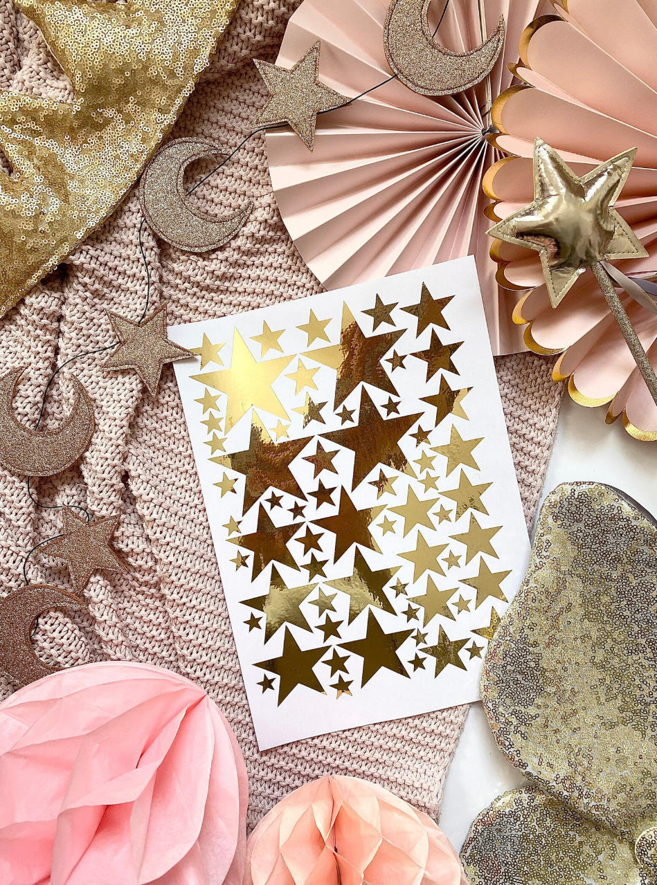Gold Star Wall & Door Decals