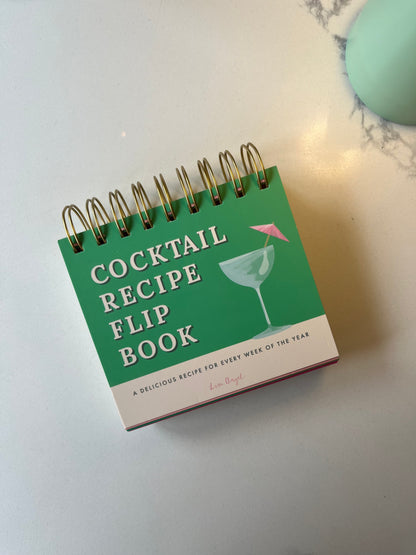 Cocktail Recipe Flipbook | Drinkware & Gifts