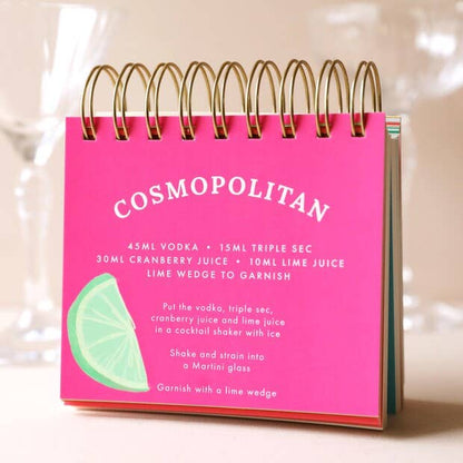 Cocktail Recipe Flipbook | Drinkware & Gifts