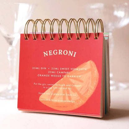 Cocktail Recipe Flipbook | Drinkware & Gifts