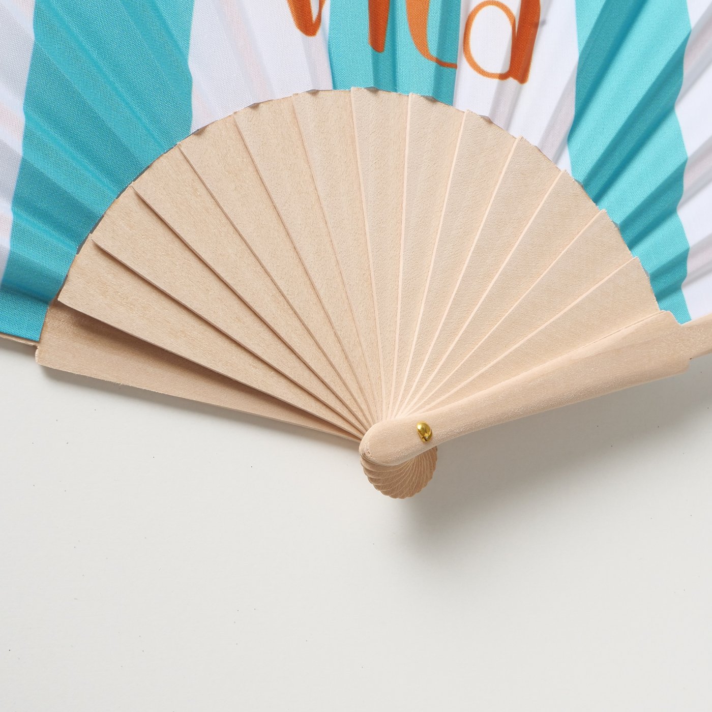 Striped Dolce Vita Fan | Decorative & Functional Hand Fan