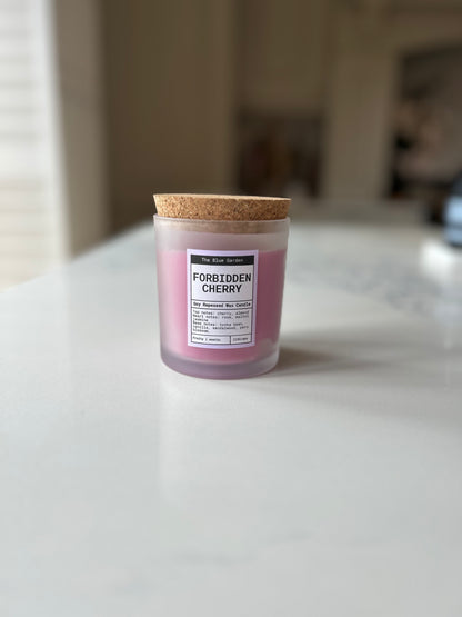 Forbidden Cherry Candle | Hand-Poured Soy & Rapeseed Wax