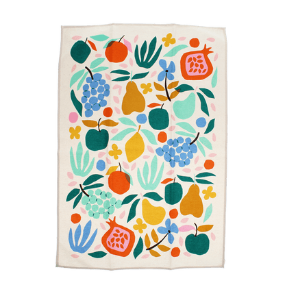 Fruits de Provence Tea Towel | Fruit Kitchen Linen
