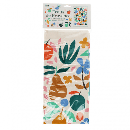 Fruits de Provence Tea Towel | Fruit Kitchen Linen