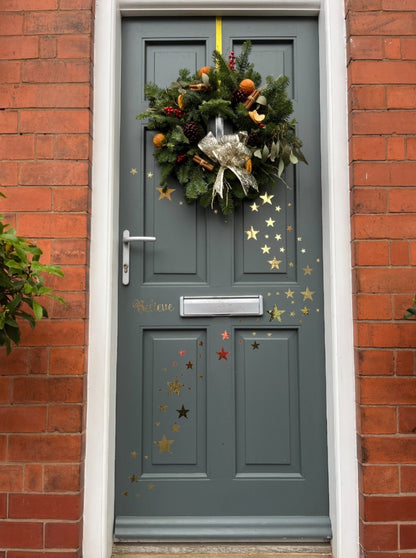 Believe Christmas Door Decal