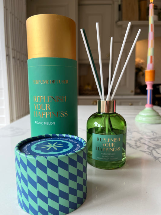 "Replenish Your Happiness" Perfume diffuser - Picnic Melon | Fragrance diffuser