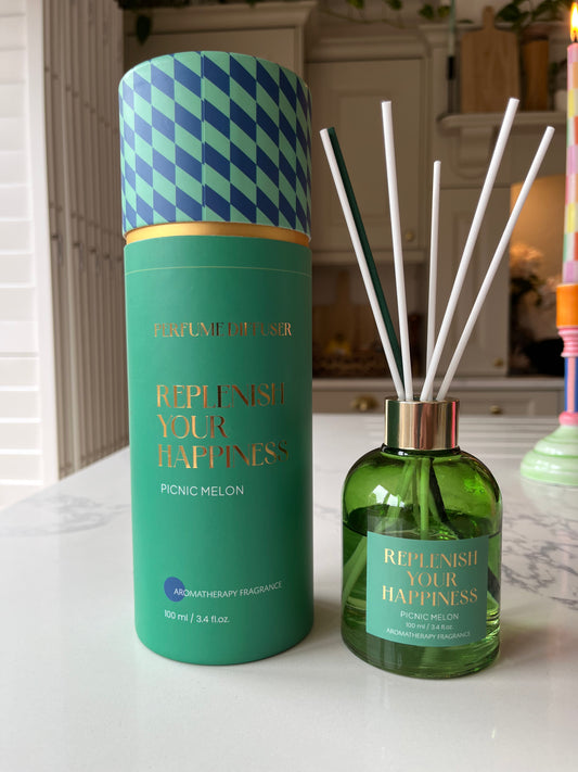 "Replenish Your Happiness" Perfume diffuser - Picnic Melon | Fragrance diffuser