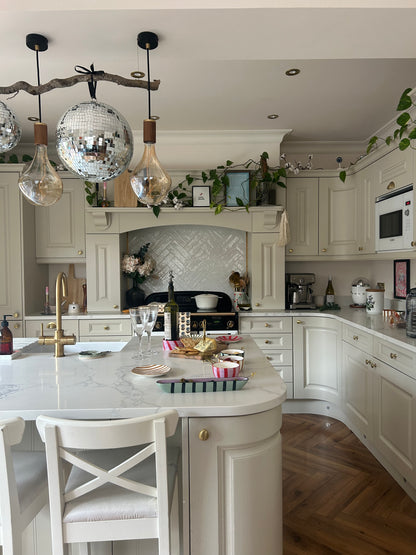 Mirrored Disco Ball | Kitchen Disco Decor – 20cm or 30cm