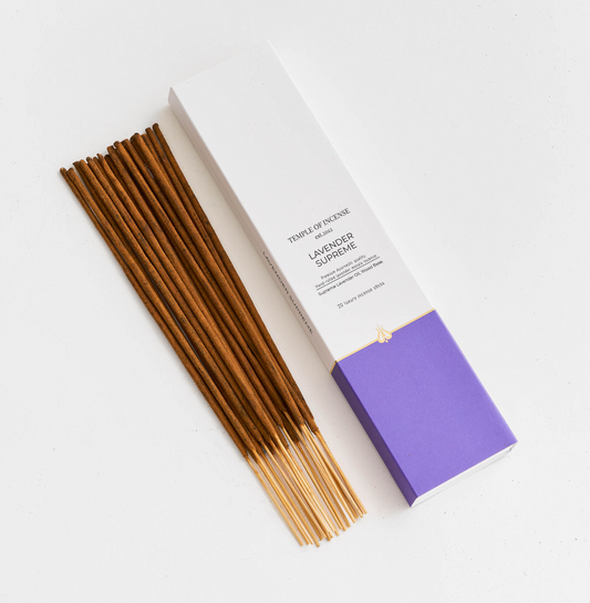 Lavender Supreme Incense Sticks | Premium Ayurvedic Masala Incense