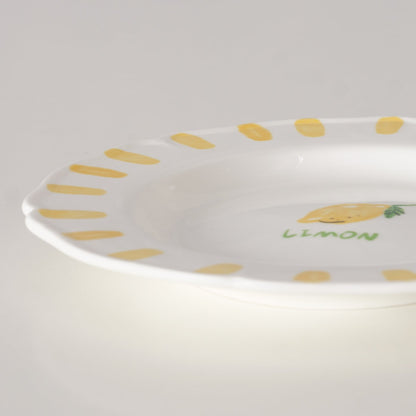 Buon Appetito Plate | Lemon & Tomato Designs