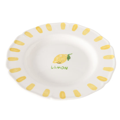 Buon Appetito Plate | Lemon & Tomato Designs
