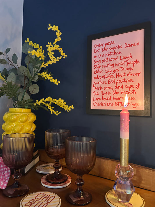 Manifesto Print | Inspiring wall art