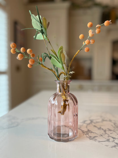 Medium apothecary bud vase | Vintage charm