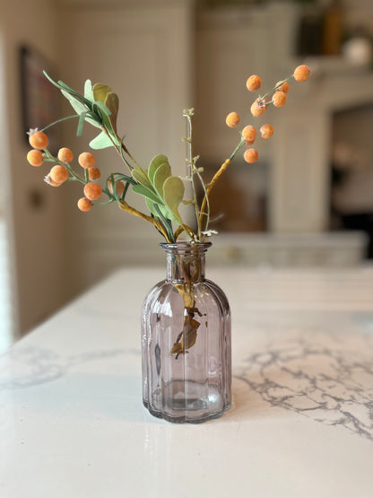 Medium apothecary bud vase | Vintage charm