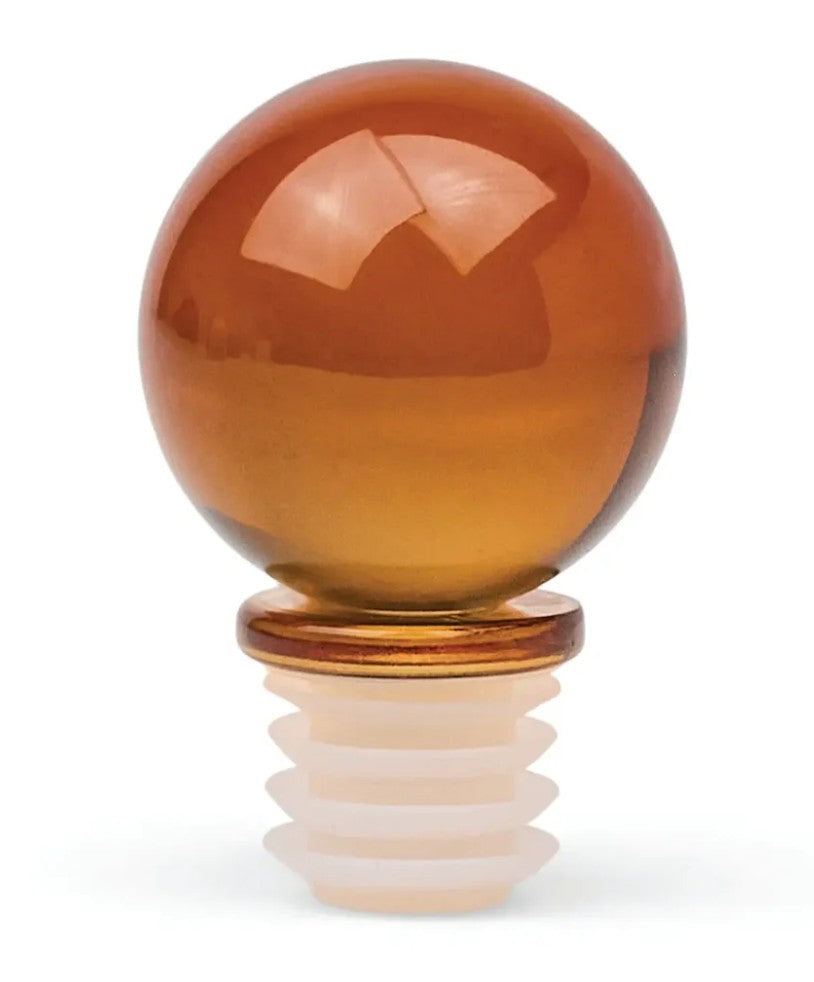 Moony Wine Bottle Stopper | Contemporary Glass Barware