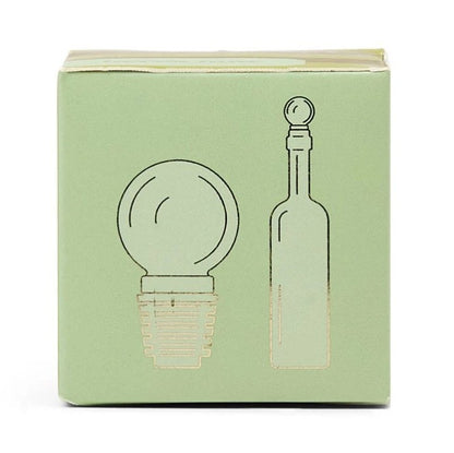 Moony Wine Bottle Stopper | Contemporary Glass Barware