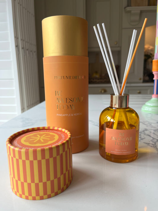 "Be Awesome Today" Perfume diffuser - Pineapple & Neroli | Fragrance diffuser