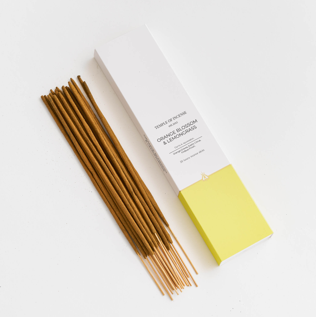 Orange Blossom & Lemongrass Incense Sticks | Luxury Scented Incense