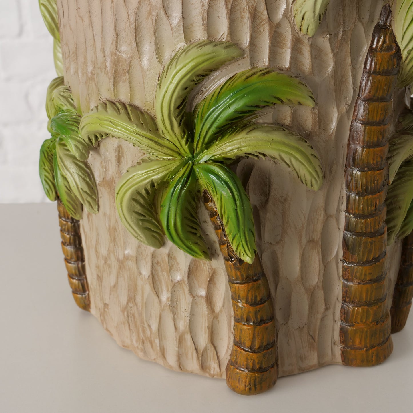 Handpainted Parrot Vase | Statement Tropical Vase