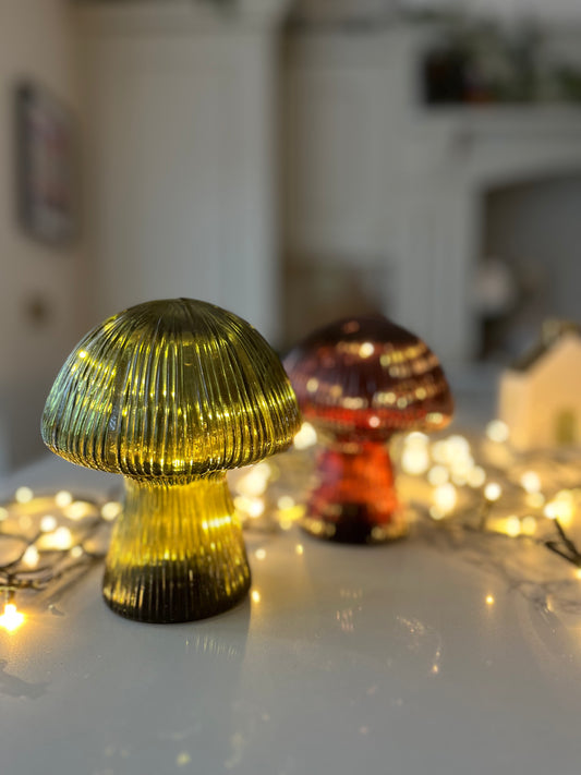 Portable LED Fairy Light Mushroom Lamp