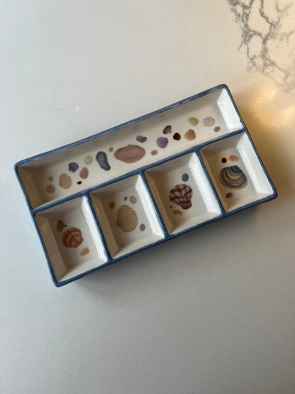Shells Ceramic Trinket Tray | Jewellery organiser