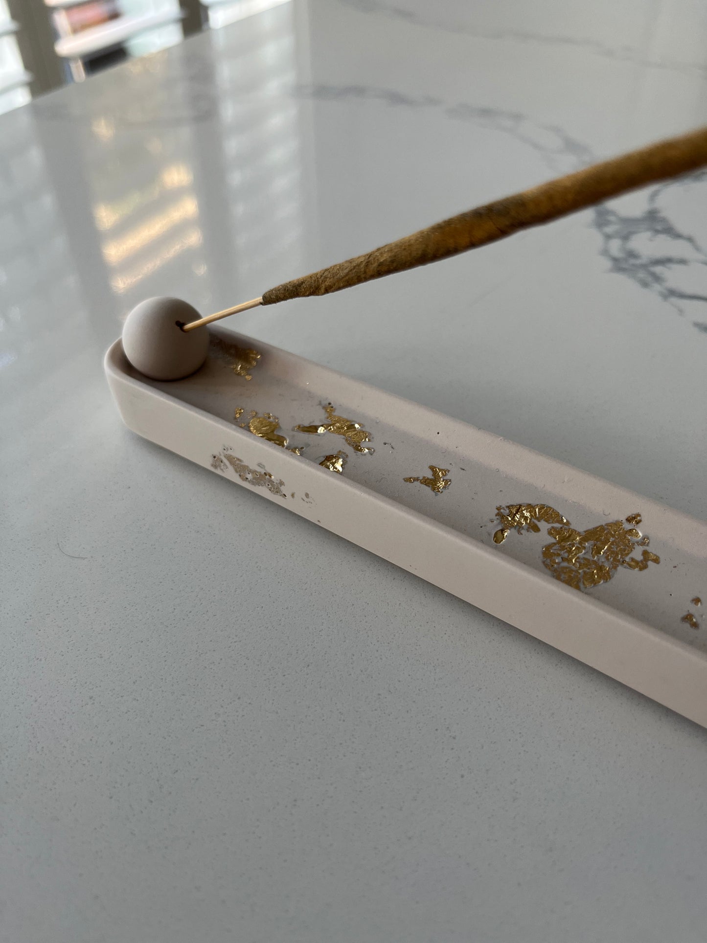 Bulgarian Rose & Oudh Incense and holder boxed gift set