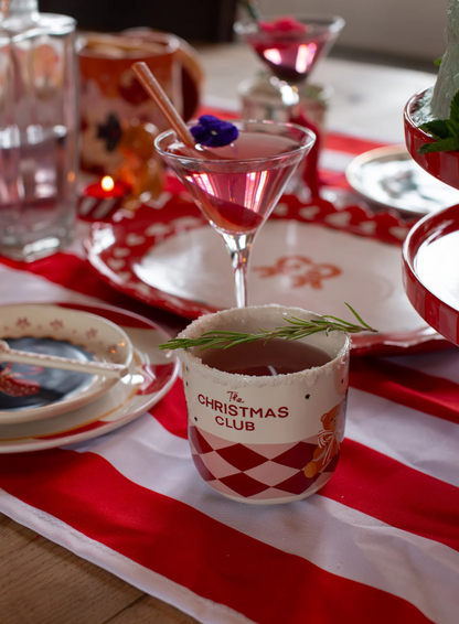 The Christmas Club Cup | Illustrated Teddy Bear Christmas Mug