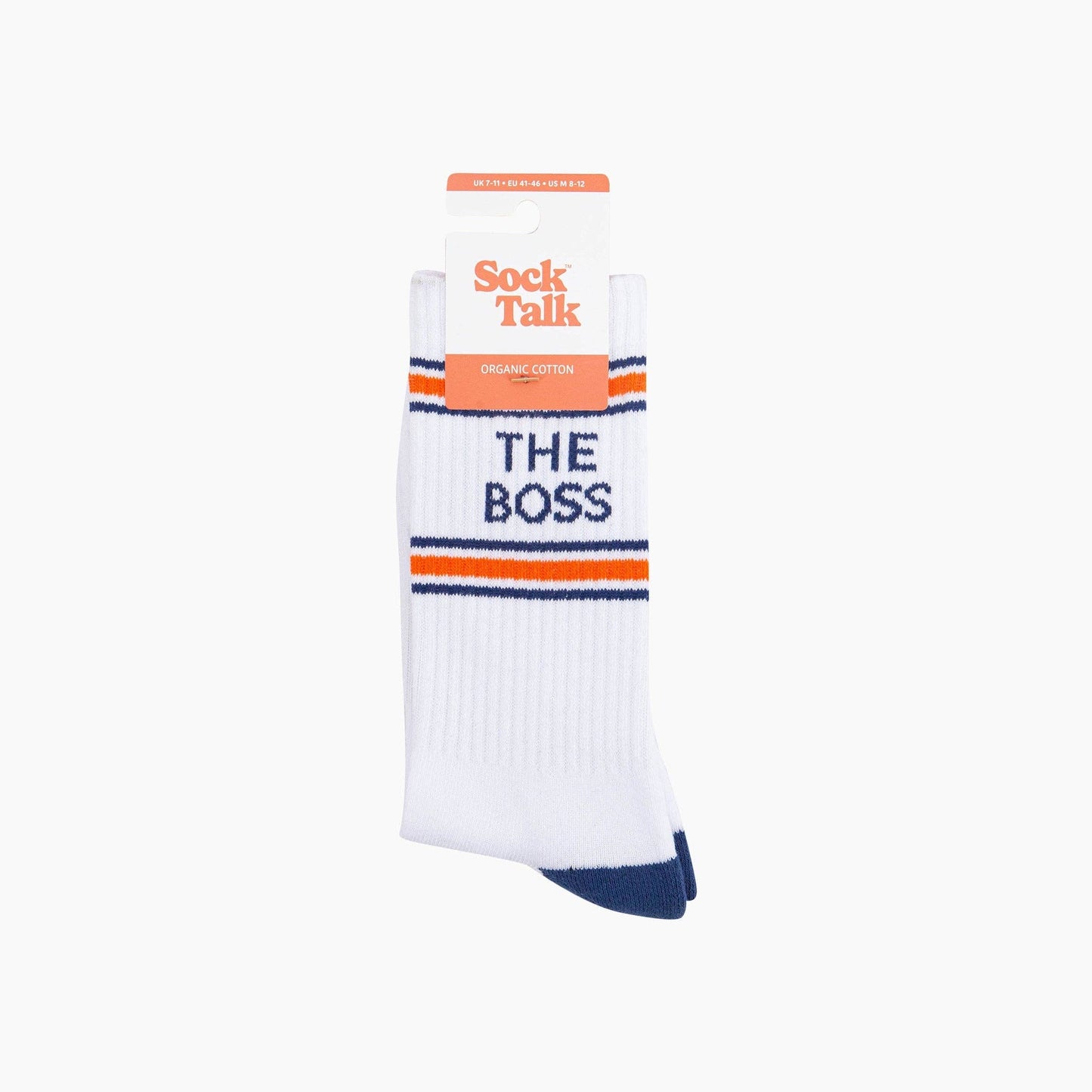 The Boss Organic Cotton Sports Socks | Funny Socks for Men