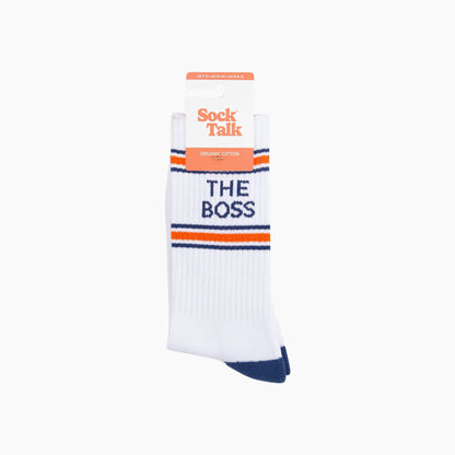 The Boss Organic Cotton Sports Socks | Funny Socks for Men