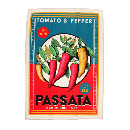Passata Print Tea Towel | Kitchen decor