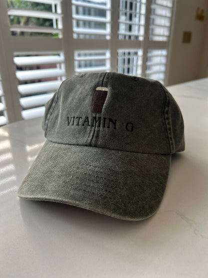 Embroidered Vitamin G Cap | Funny Guinness Inspired Cap