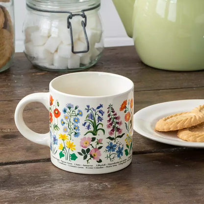 Wildflower Ceramic Mug | Kitchen drinkware