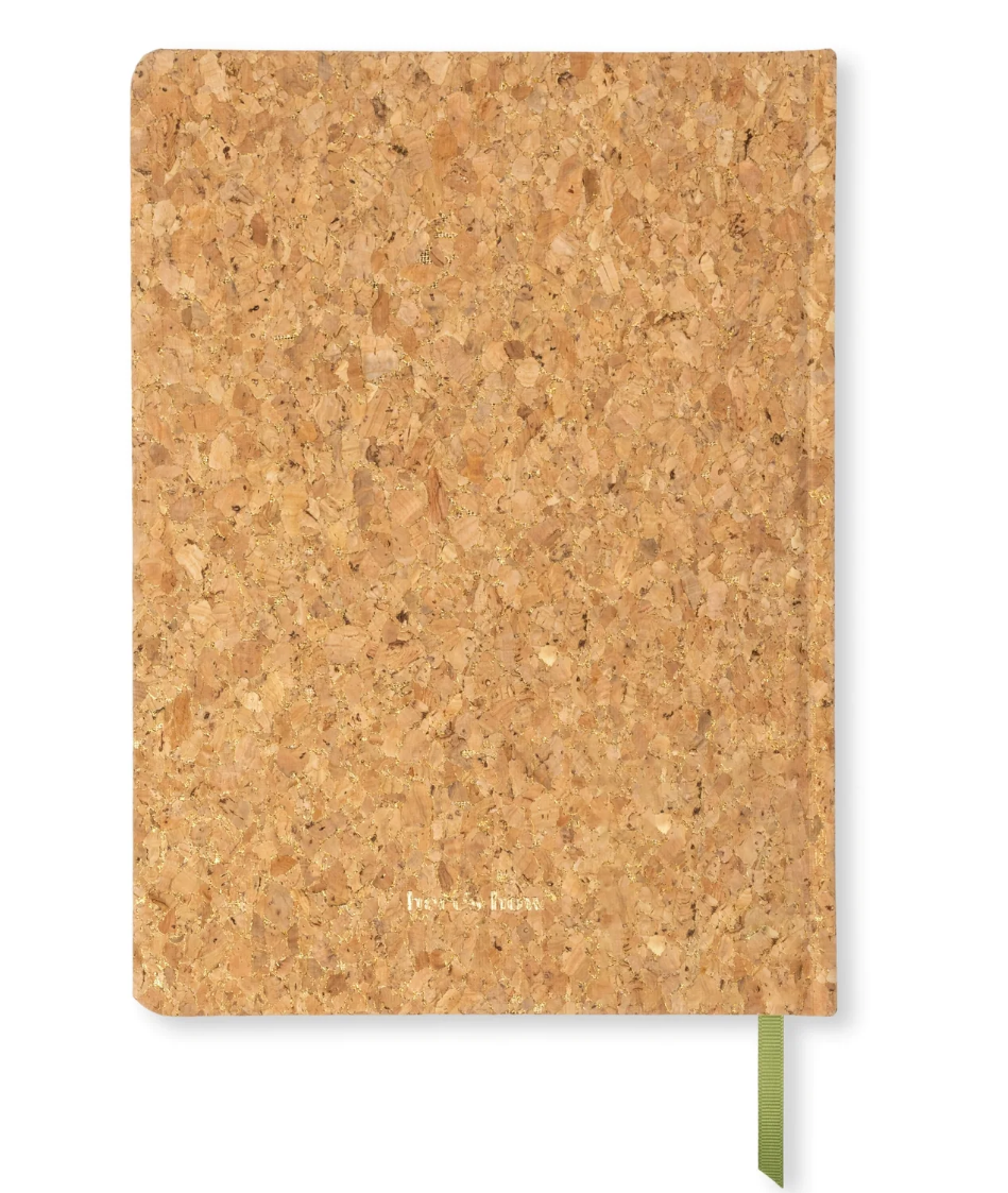 Here’s How Wine Journal | Cork Wine Bottle Party Planner with Gold Foil