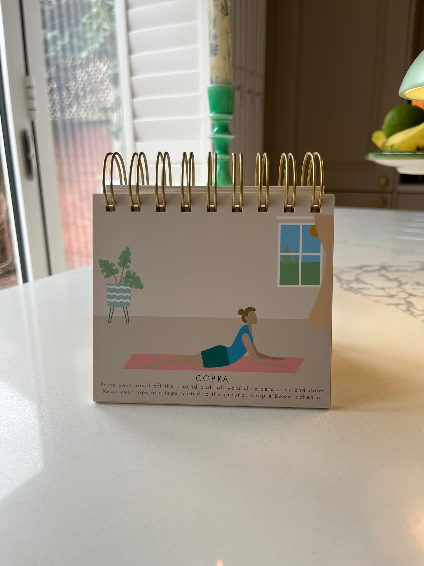 Daily Yoga Poses Flip Chart | Wellbeing