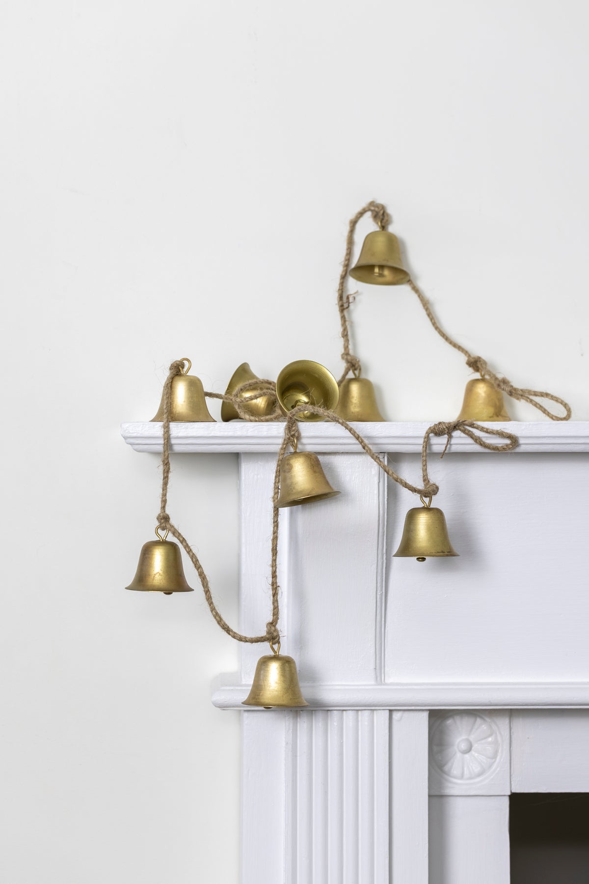 Bell Garland | Antique Gold Christmas Garland