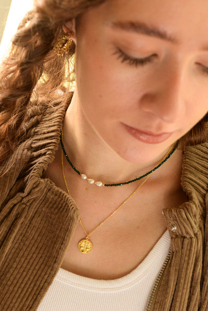 Taurus Zodiac Necklace | 18ct Gold Plated Bull Star Sign Pendant