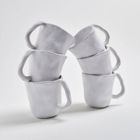 Natural Shaped White Mug