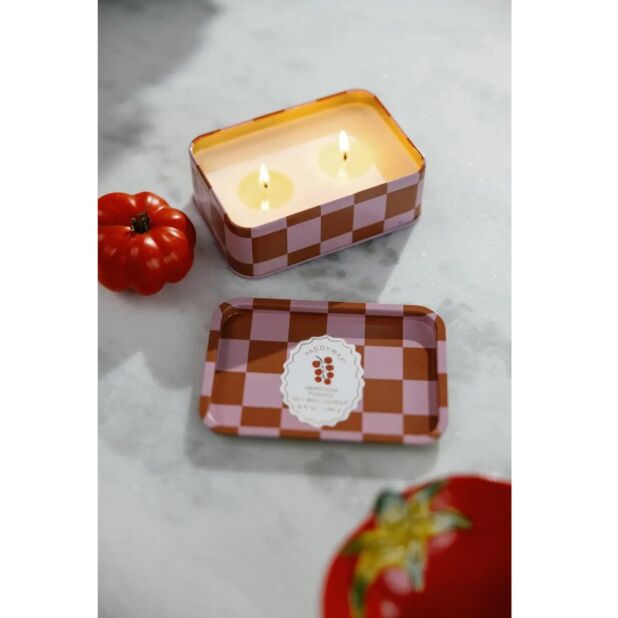 A Dopo ‘Tomato’ Candle | Fresh Heirloom Tomato Soy Wax Tin